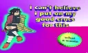 the crocs stay on during sex