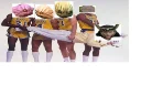 Judas and 4 Mud Golems
